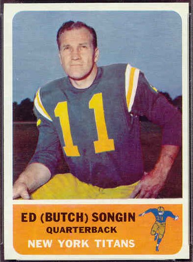 63 Butch Songin